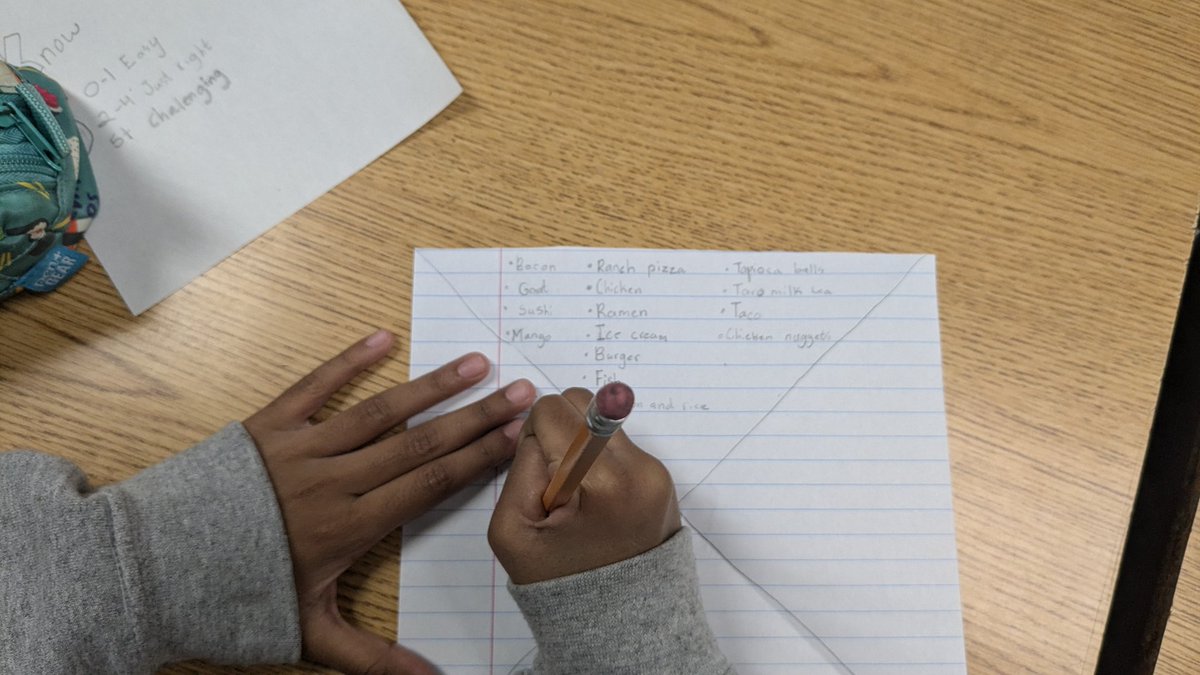 ClassroomDavis's tweet photo. Writers gather ideas... https://t.co/8qGRsl1zJD