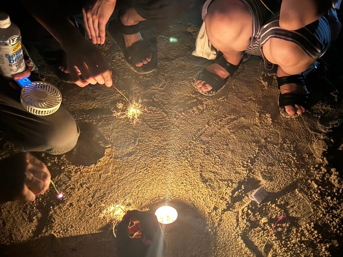 1週間前だけど夏合宿めっちゃ楽しかったなぁ🐢🤿🍖🎆

ダイビングはもちろん、BBQや花火、沖縄観光も全部最高だった🤤🤤

次の合宿はどこ行こう〜🌸