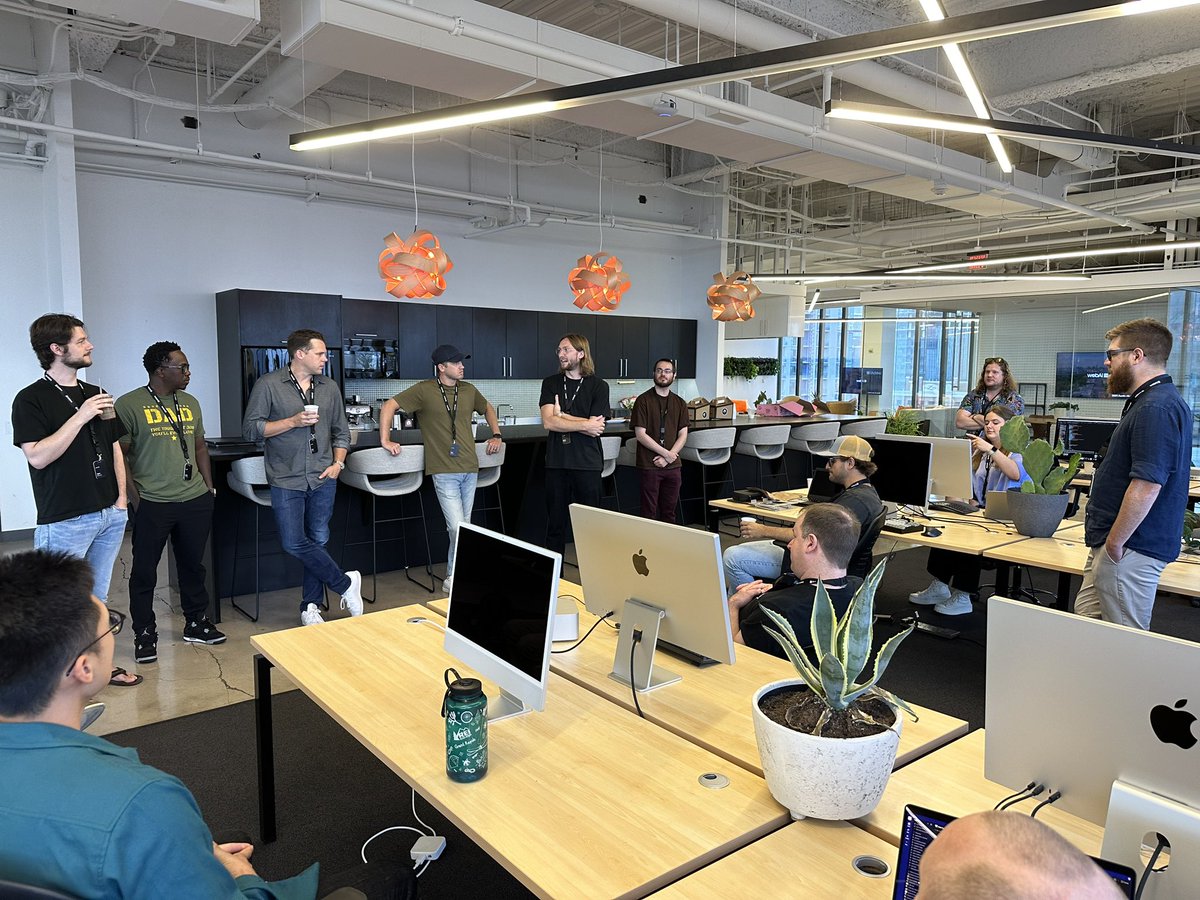 csebsc's tweet photo. Exciting start to our company all-hands in Austin, Texas! Great opportunity to get together with an amazing group of people, keep everyone on the same page, and build cool solutions that make a difference in the AI space! https://t.co/kJ1AzAH0Xx