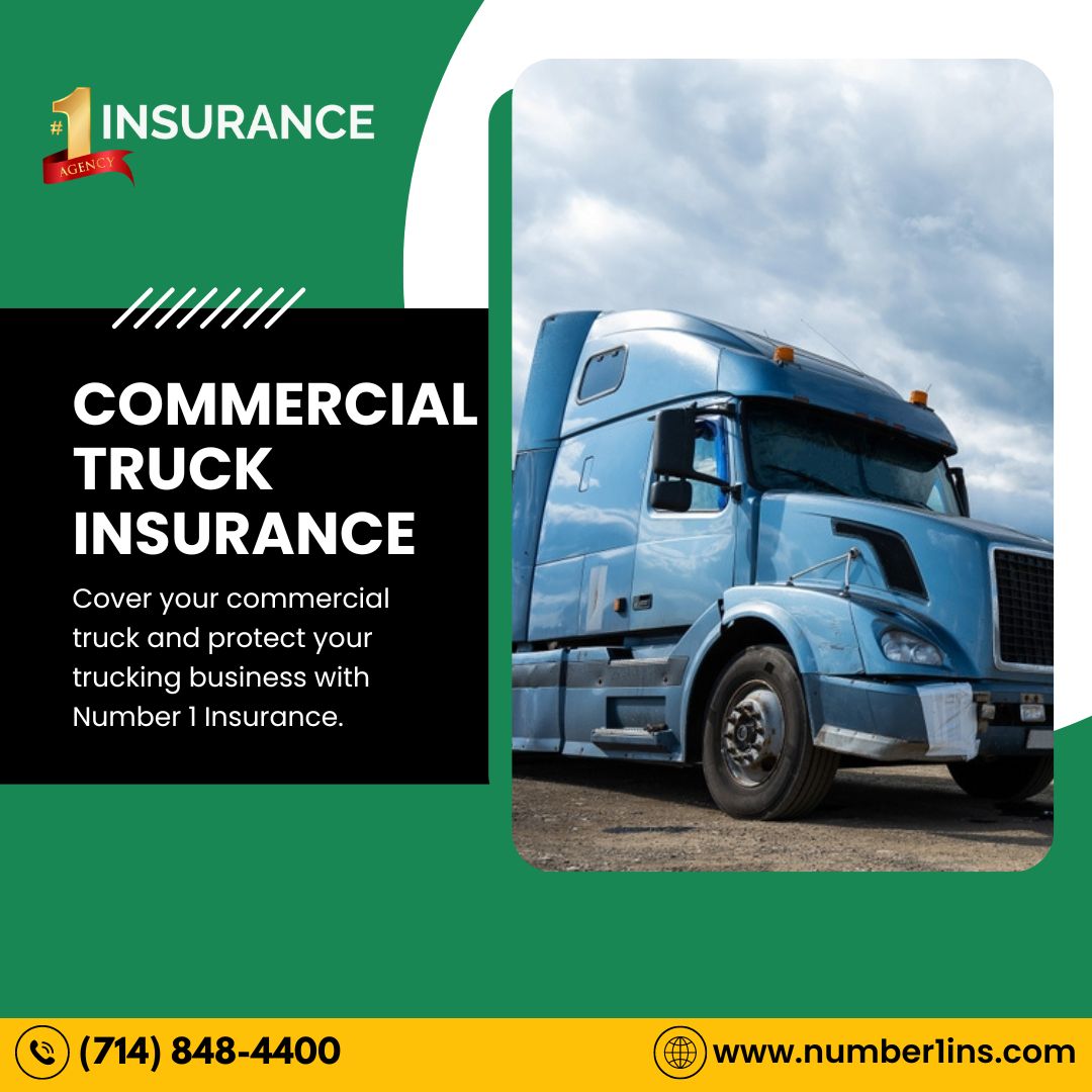 Number1Ins's tweet photo. Accidents happen on the road. Protect your business with #CommercialTruckInsurance against financial losses from accidents, injuries, and cargo damage. Call us at (714) 848-4400 for details!

https://t.co/08fhPT7cVD 

#Number1Insurance https://t.co/CD9gBYxsDR