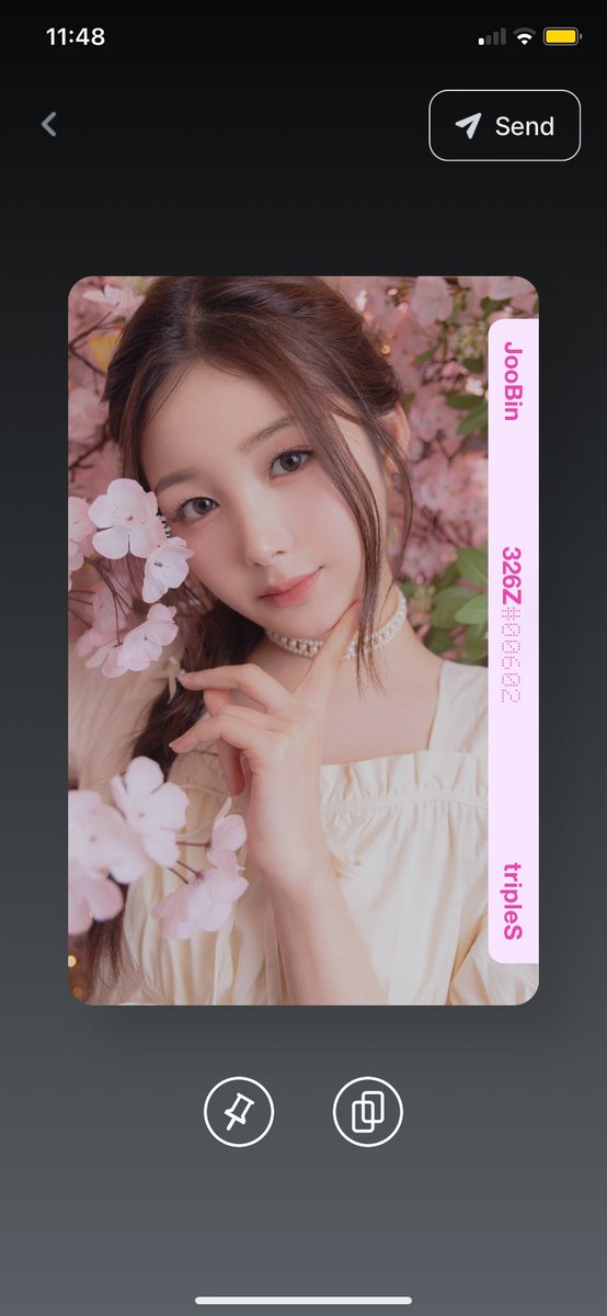 CDW57Will's tweet photo. tripleS objekt giveaway‼️

joobin c326

to enter:
like, rt, &amp; follow @CDW57Will
comment id and favorite tripleS gif

optional:
send any objekt (+30 entries)
send any dahyun or nakyoung (+50)
help complete any of my grids (+100) (in the replies) https://t.co/TArsL9aFCy