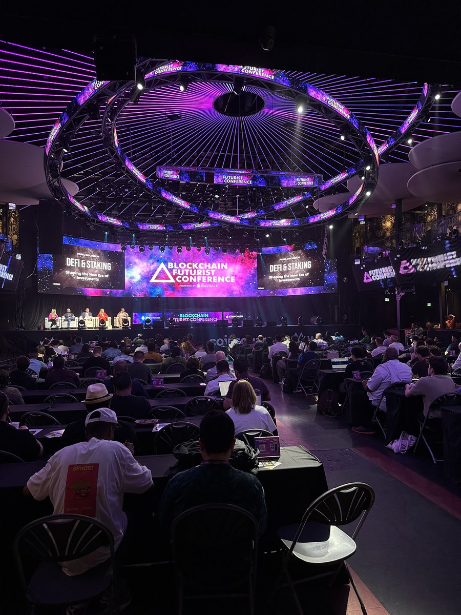 We are at  <a href="/Futurist_conf/">Blockchain Futurist Conference</a> today!

Come say hi if you are around! 😁🙌🏻

Also, great venue, color us impressed 😎