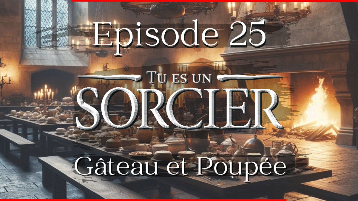 badianne_'s tweet photo. On va faire des gâteaux et "jouer" à la poupée... enfin, si on veut...

TU ES UN SORCIER - EPISODE 25 Disponible !

https://t.co/Nnpj7k2gW3

#JDR #HarryPotter #Poudlard https://t.co/QLY5E3QqZu
