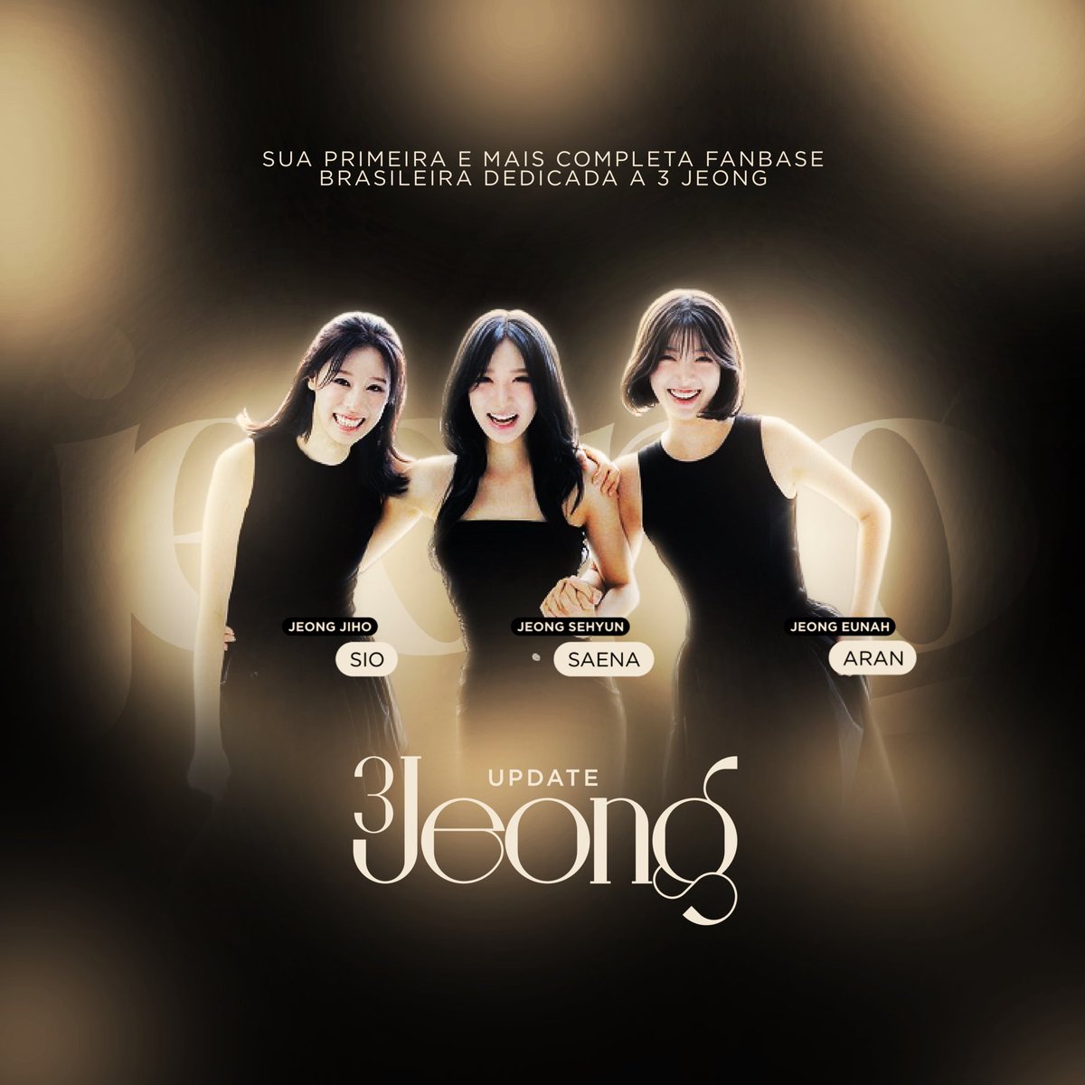 › Sejam Bem-vindos a “UPDATE 3JEONG”, sua mais completa fanbase brasileira dedicada às 3JEONG (SAENA, SIO, e ARAN) e ao futuro girlgroup da MASSIVE E&amp;C!.

Ativem as notificações 🔔 

#SAENA #새나 #SIO #시오  #ARAN #아란