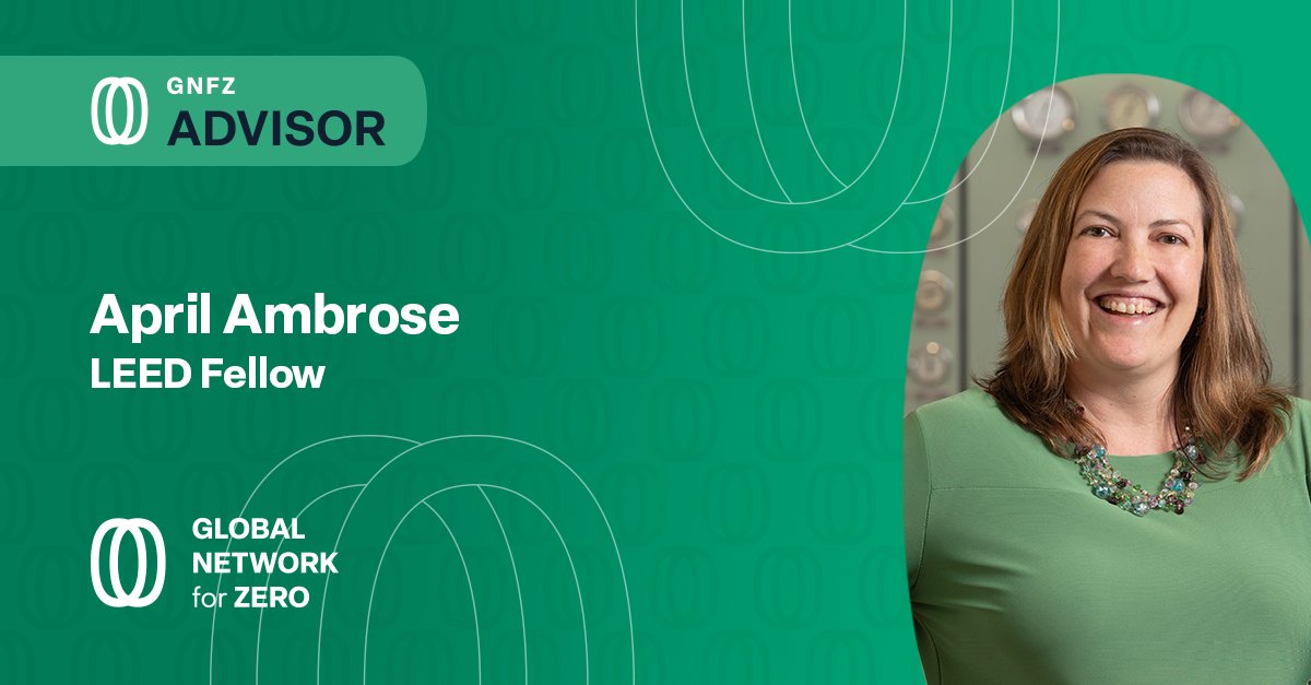 Global Network for Zero (@globalnet4zero) on Twitter photo We are proud to welcome <a href="/earthapril/">April Ambrose</a> as the newest Advisor on the GNFZ team. April brings decades of unmatched expertise, compassion, and insight. We look forward to working together to expand the worldwide community pursuing an accelerated zero emissions world. We are proud to welcome <a href="/earthapril/">April Ambrose</a> as the newest Advisor on the GNFZ team. April brings decades of unmatched expertise, compassion, and insight. We look forward to working together to expand the worldwide community pursuing an accelerated zero emissions world.