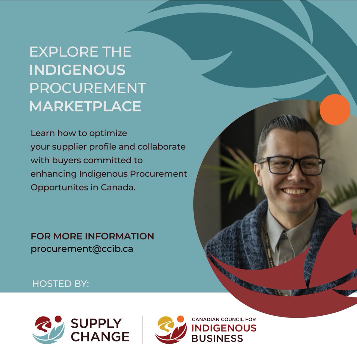 Attention all Certified Indigenous Businesses! Join us on Aug 20 from 12 to 1 p.m. to learn how to optimize your supplier profile and collaborate with buyers committed to enhancing Indigenous procurement opportunities in Canada!

Register today! rb.gy/najat3