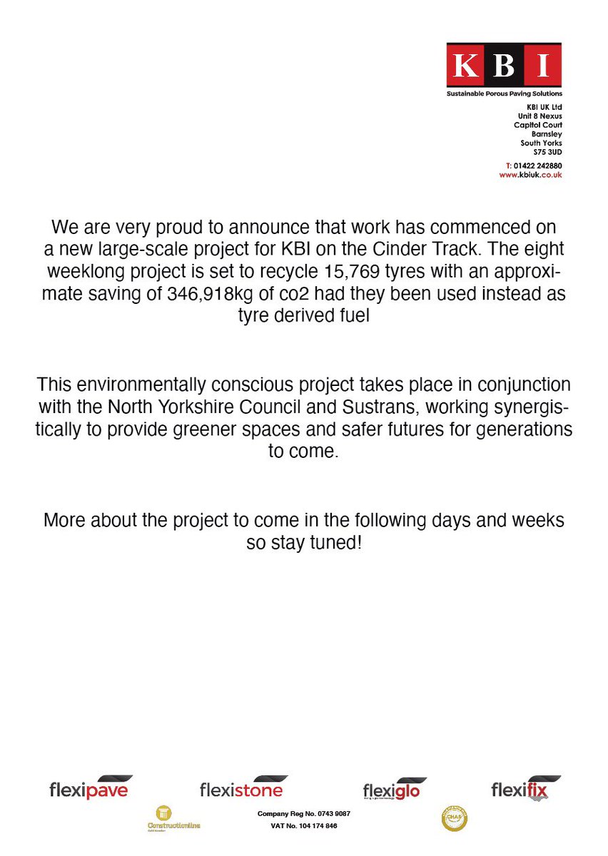 Flexipave by KBI tweet media