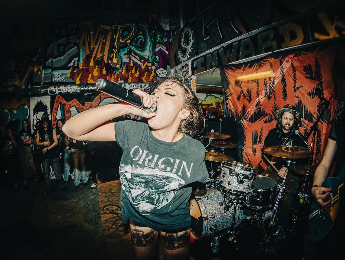 Escuela Grind releases "Concept of God" from the band's pending full length produced by Kurt Ballou, 'Dreams On Algorithms'  knot1.co/3Ak2RPb