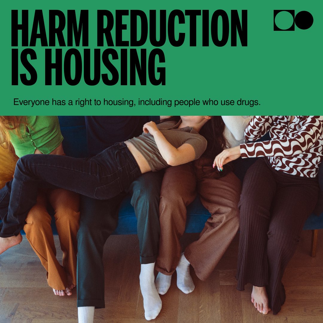 Using drugs doesn’t make people less worthy of having a roof to live under. Housing promotes health, stability, safety and dignity.