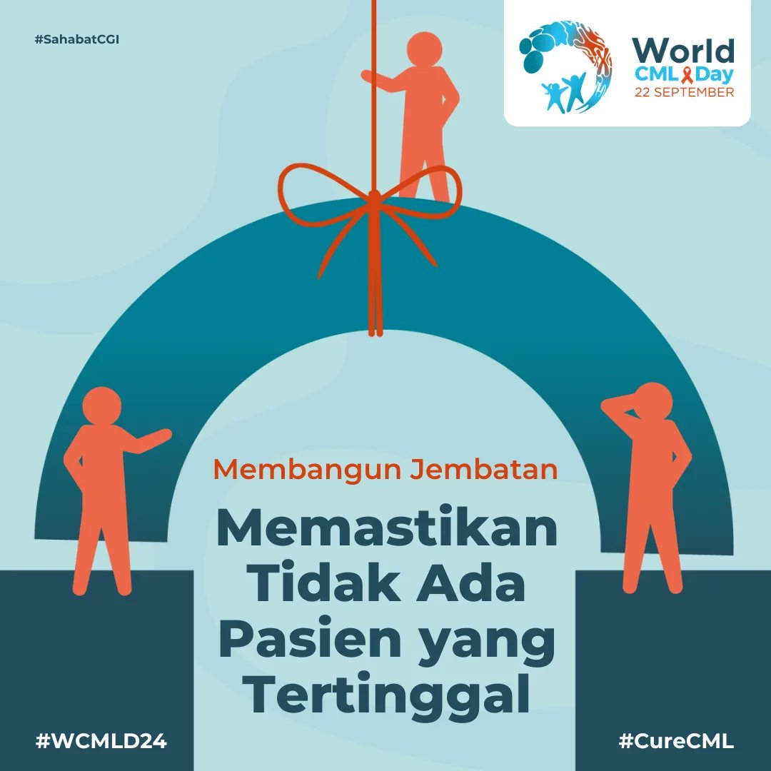 sahabatCGI's tweet photo. #WCMLD24 #CureCML

Tetapi, kampanye Peringatan Hari CML Sedunia menekankan akan pentingnya kesadaran dan akses yang setara terhadap fasilitas diagnosis, pengobatan, dan dukungan bagi semua yang terdampak oleh CML.

@cmlnet @kangandrian https://t.co/r3sS923Zo3