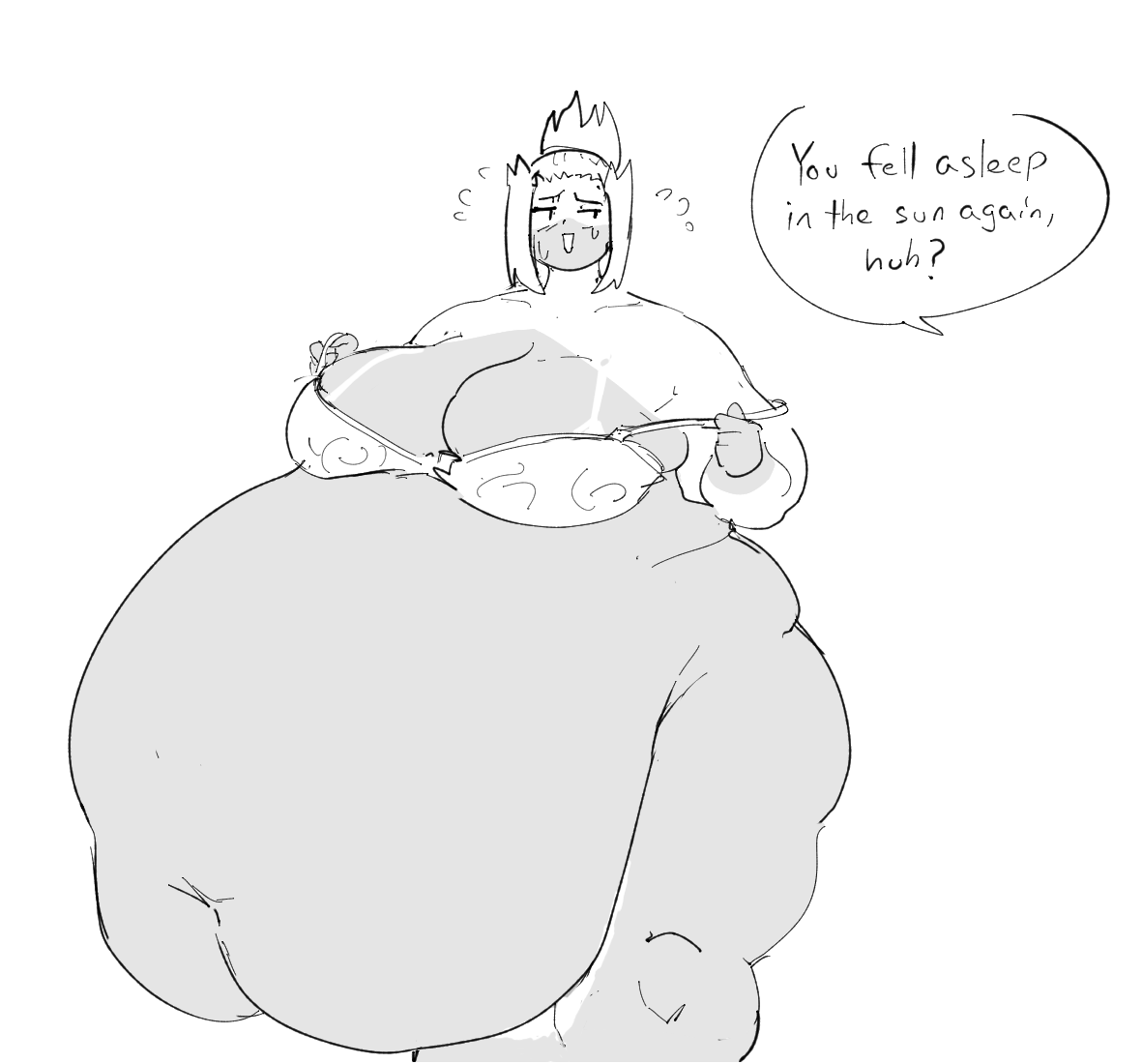 CrossCrescent's tweet image. Summer fun with my OC Faiv (whom I stole Fate/Go costume for)