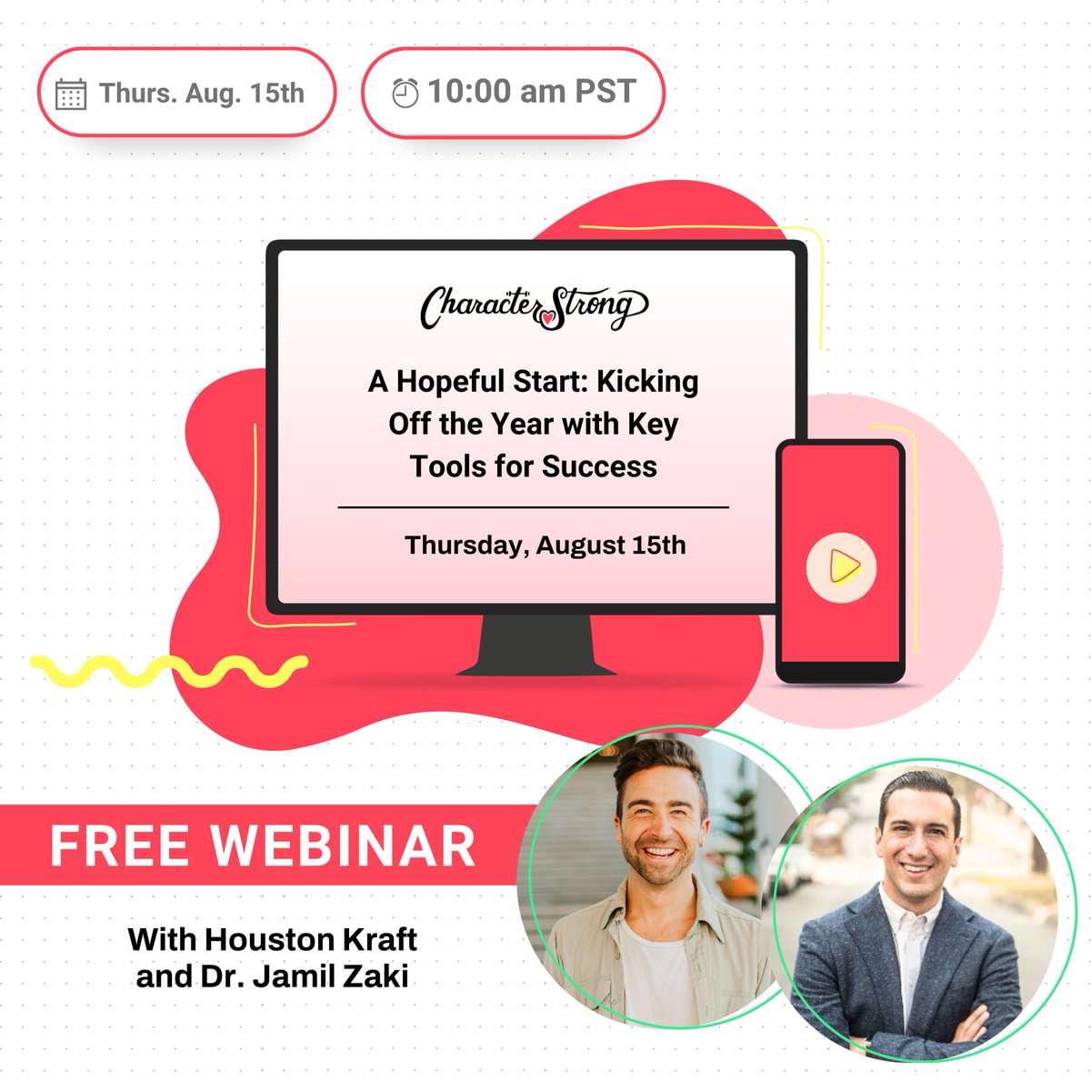 Houston Kraft (@houstonkraft) on Twitter photo Come hang out with <a href="/zakijam/">Jamil Zaki</a> and <a href="/CharacterStrong/">CharacterStrong</a> this Thursday for some practical tools and a bit of hope!
characterstrong.zoom.us/webinar/regist… Come hang out with <a href="/zakijam/">Jamil Zaki</a> and <a href="/CharacterStrong/">CharacterStrong</a> this Thursday for some practical tools and a bit of hope!
characterstrong.zoom.us/webinar/regist…