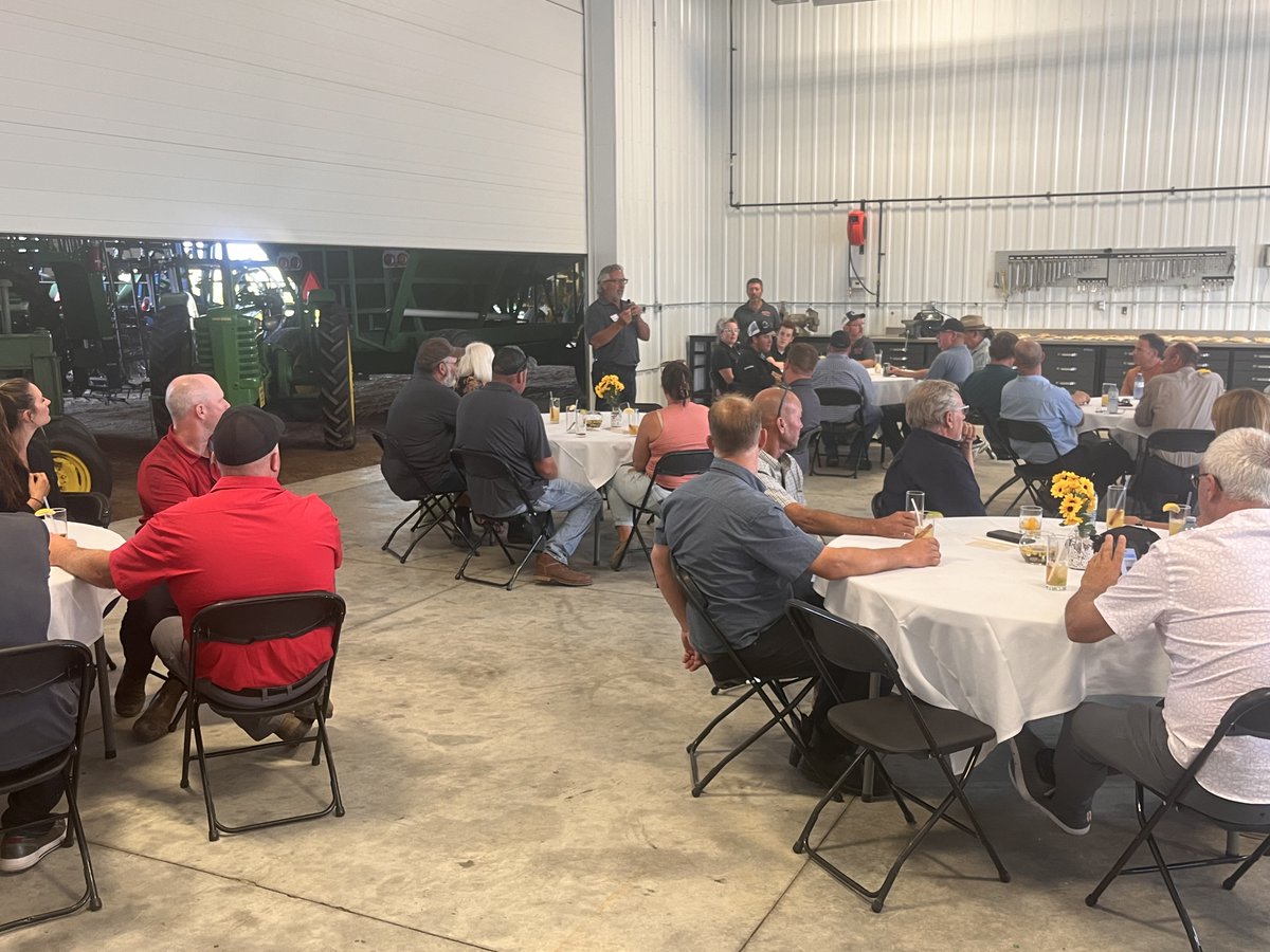 Yesterday, Spirits Canada helped close off the <a href="/OntarioFarms/">Ontario Federation of Agriculture</a> Summer Tour in the County of Essex with a refreshing selection of cocktails, prepared by Mike!

A great turnout by local farmers, and elected officials. The summer tour highlights the diversity of Ontario Ag, including