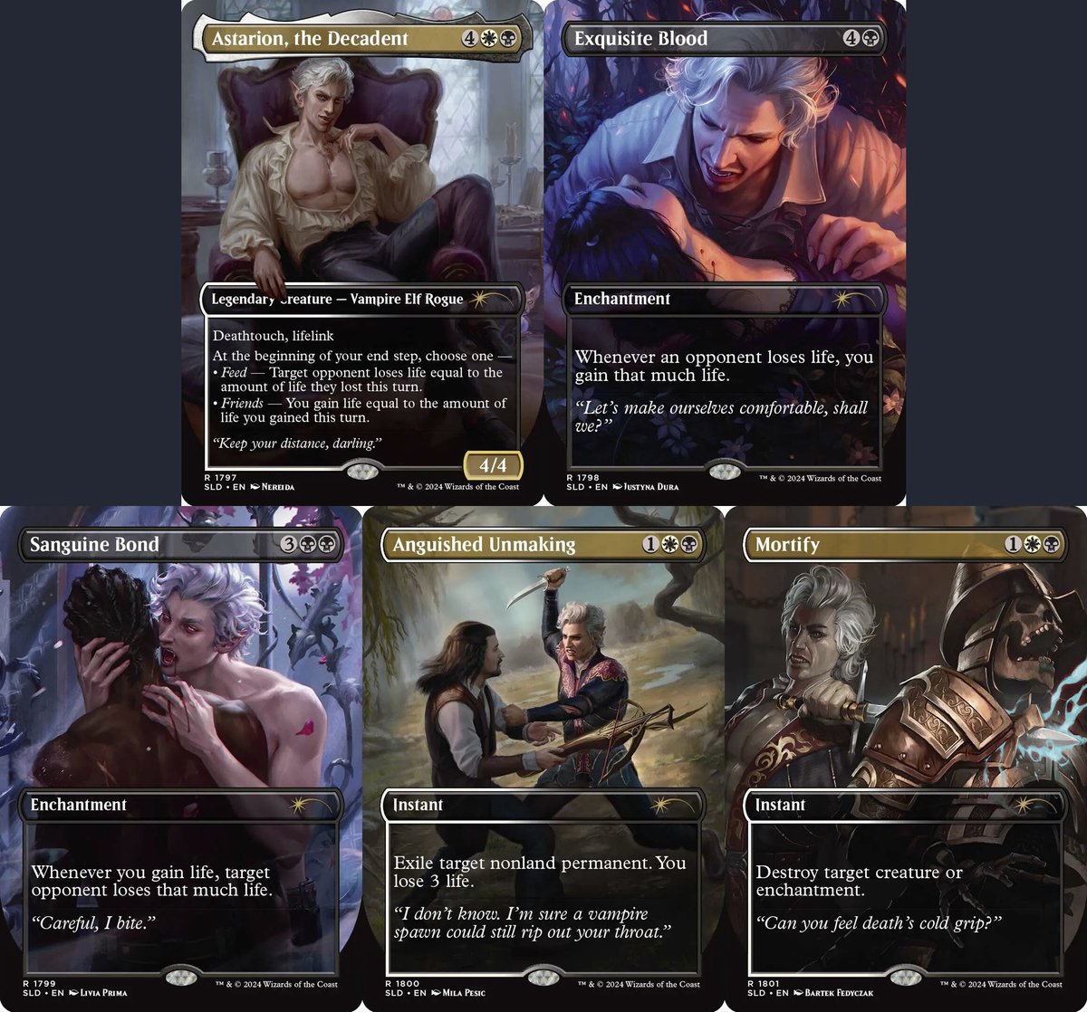 Secret Lair】 『Astarion's Thirst』が公開されました。 ・《堕落者