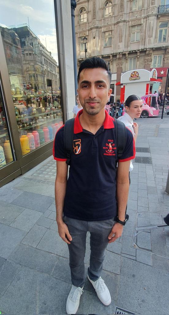 Passed through Leicester Square and got to congratulate this man on his actions.

Thanks, Abdullah!