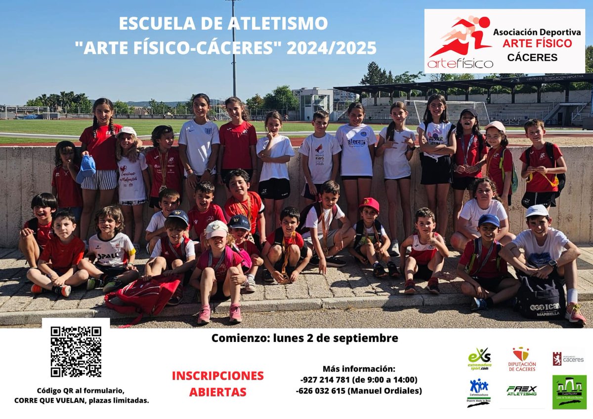 Se acerca el inicio de otra temporada!!!
Vamos a por ella.
<a href="/CTD_cdcaceres/">Ciudad Deportiva CC</a> <a href="/FedExtAtletismo/">Fed. Ext. Atletismo</a> <a href="/FJyD/">Fundación Jóvenes y Deporte 🅵🅹🆈🅳 💚🤍🖤</a> <a href="/DiputacionCC/">DiputacionCC</a> <a href="/arte_fisico/">Arte Fisico</a>