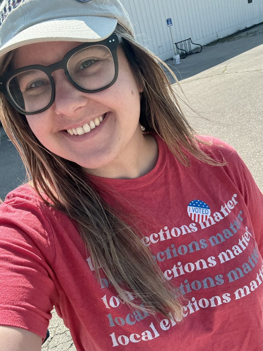 Go out and vote #Wisconsin 
#vote