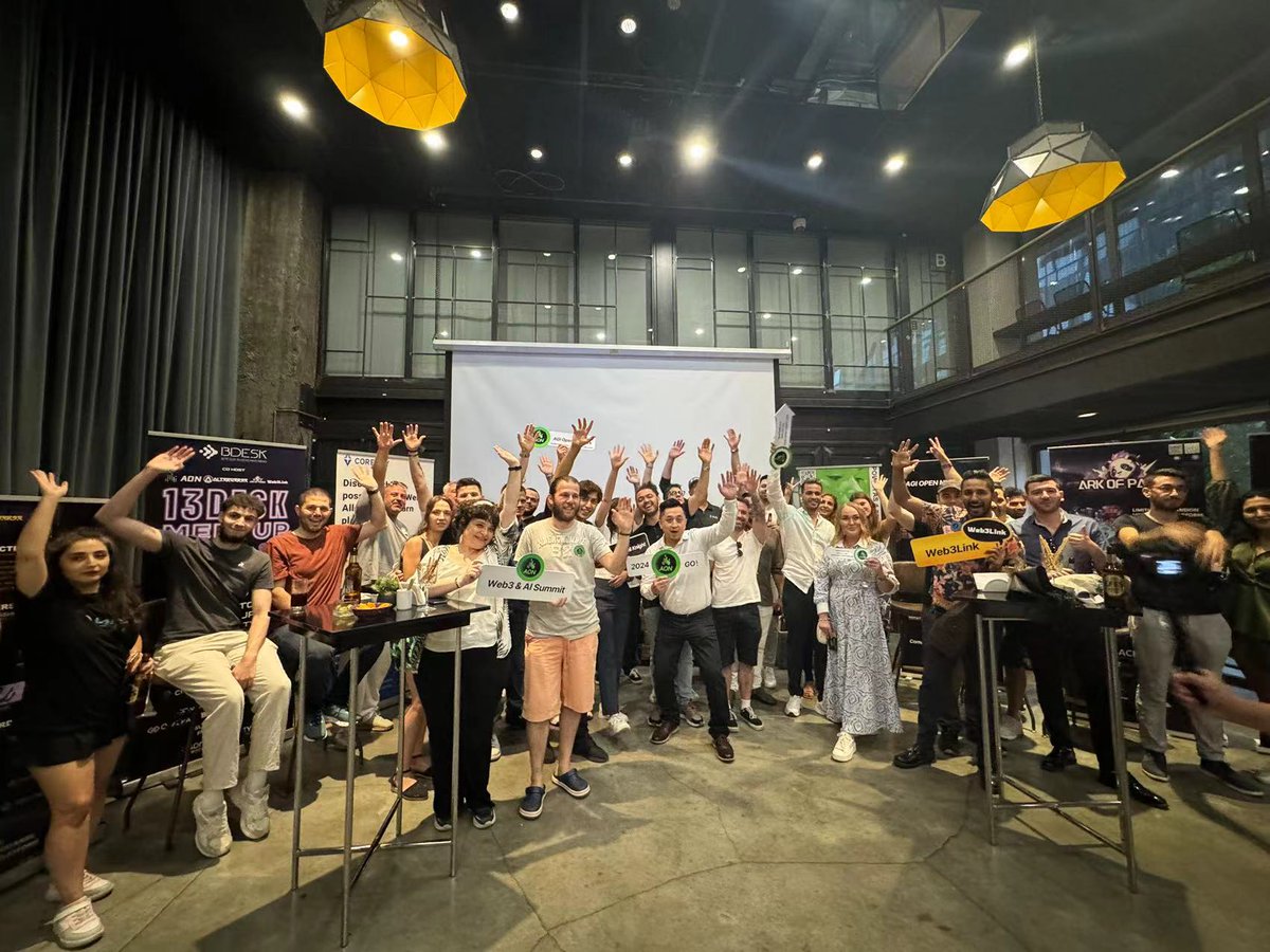 🎉 Discovering the Next Web3 &amp; AI Revolution: The event in Turkey was spectacular! 

🌟Web3 enthusiasts gathered to explore cutting-edge Web3 projects and drive future innovation and collaboration together! 

🎬The event video is currently being edited. Stay tuned!