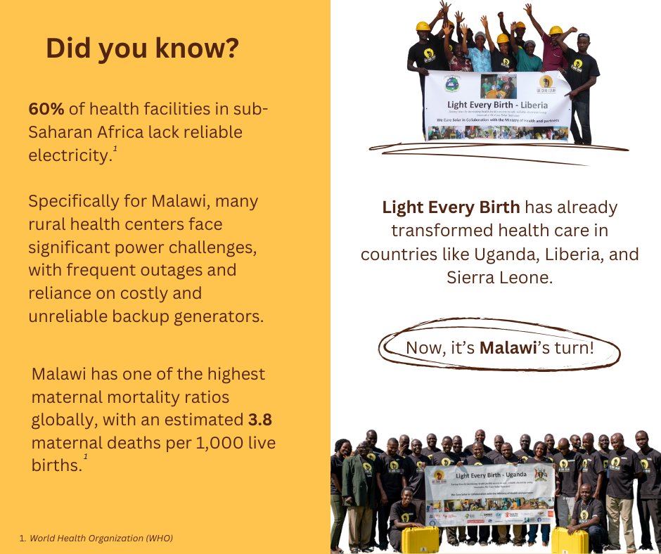 We Care Solar tweet media
