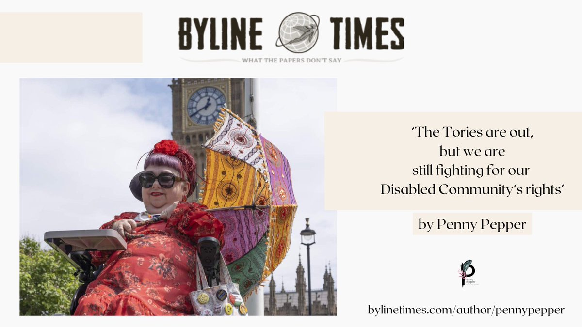 My piece for the mighty <a href="/BylineTimes/">Byline Times</a>  has landed! I'm shooting from the hip as I share how the July 18th protest really went down from the trenches, my slow continued recovery and my future on the frontline.
buff.ly/4c99gu4  
#untoldstories #writerslife✒️<a href="/Dis_PPL_Protest/">DPAC</a>