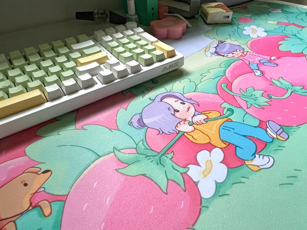 ashboorito's tweet photo. Yallllll! Look at this jikook deskmat I made! 😭😭😭 I lov them https://t.co/Mz7LM4LXOv