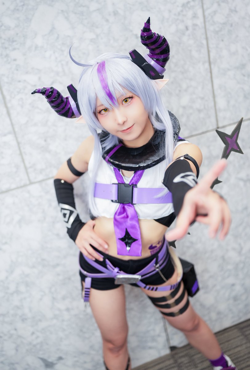 コスプレ/ cosplay】 ホロライブ ラプラス・ダークネス🛸💜 新衣装2
