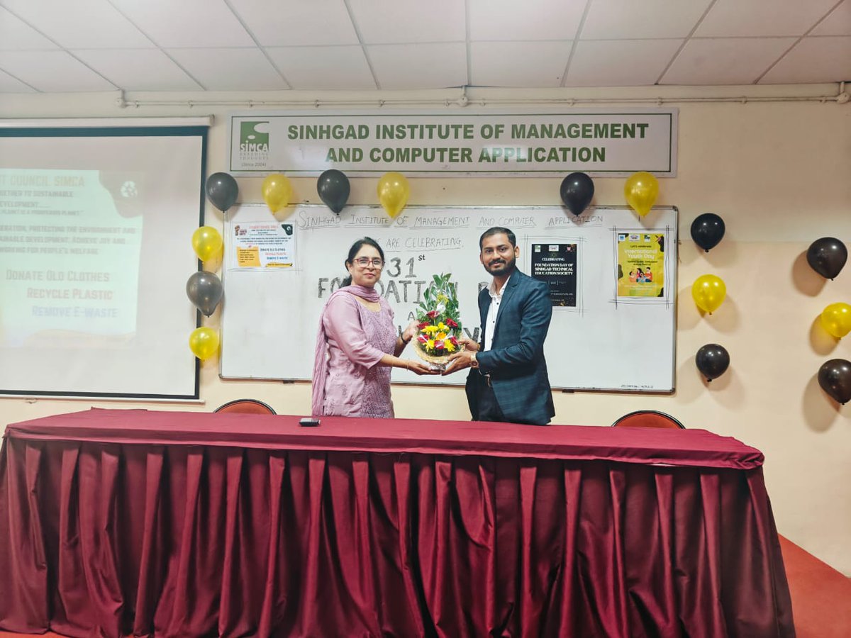 KrushnaThorat_'s tweet photo. I had the honor of participating in an interactive session with Adv. Sattyajeet Karale Patil, one of India's top 3 youngest advocates, on the occasion of Youth Day and the 31st anniversary of Sinhgad Technical Education Society .#YouthDay #Sustainability @SKP_Official_ https://t.co/MBS4rABcUZ
