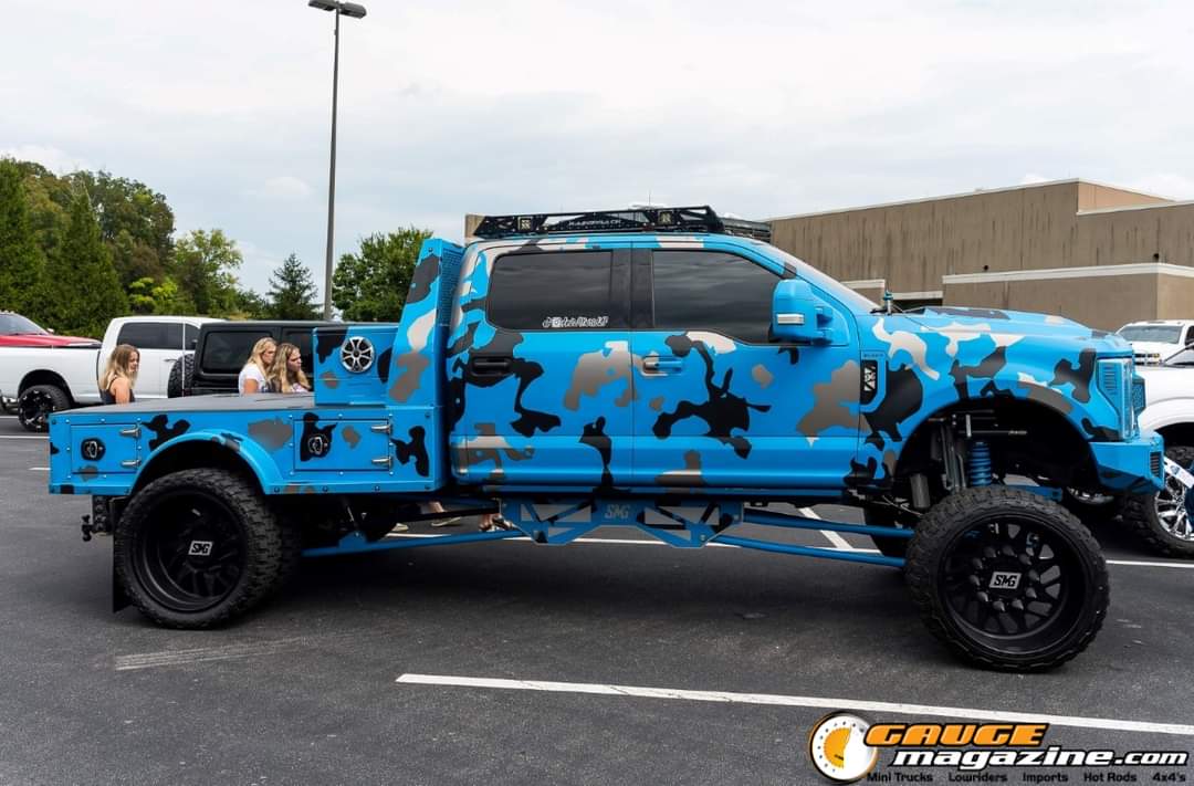 GaugeMag's tweet photo. How about something you don't see everyday from our coverage of Smoky Mountain Truck Fest 2023 in this month's issue.
Check out https://t.co/7jj2qHZLTP for more!
#gaugemagazine #carshowcoverage #trucks #customlifestyle https://t.co/j3LFYROPtt