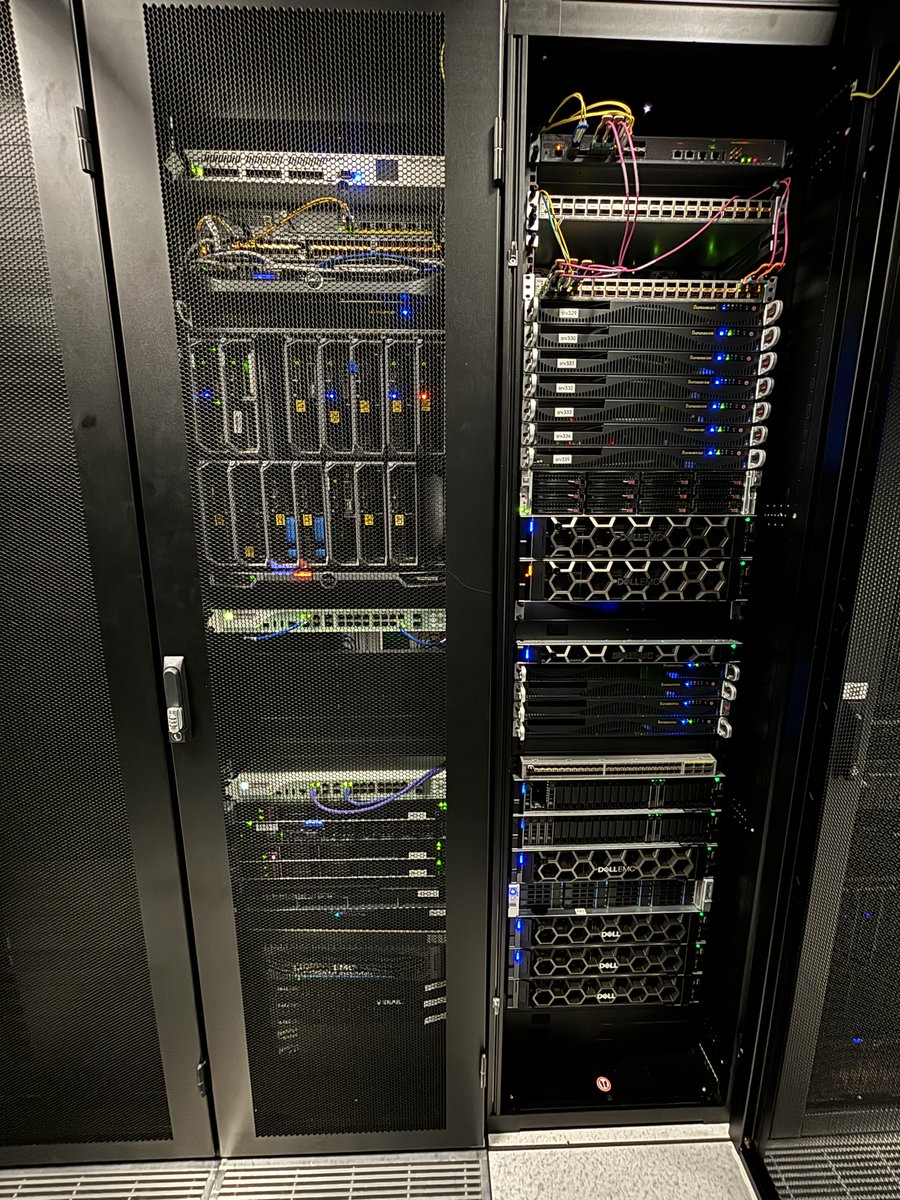 Our first two racks in <a href="/Equinix/">Equinix, Inc.</a> PA5 are fully rented out 🥳. We're adding two new racks by the end of this month to accommodate growth in Paris!