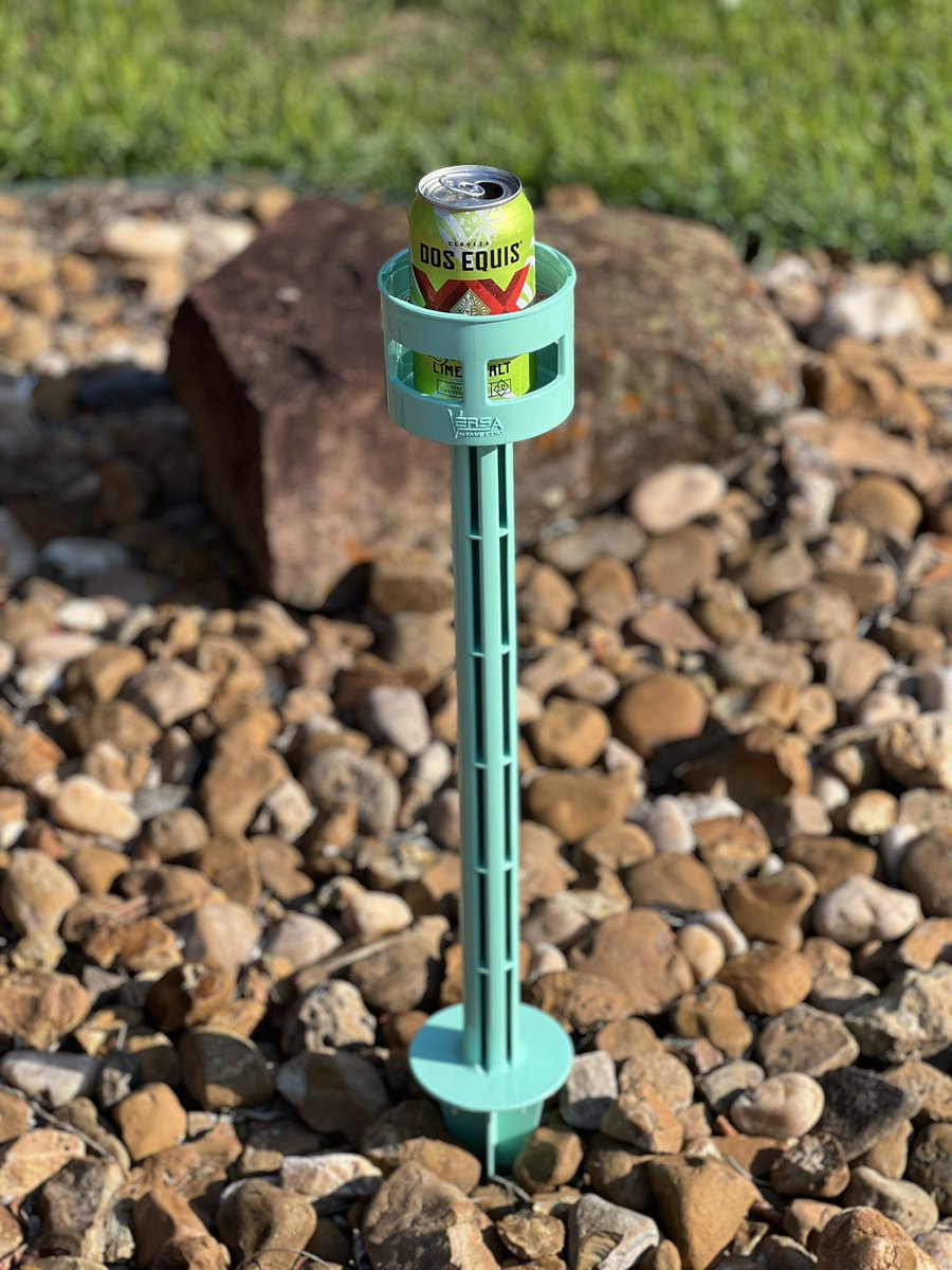 On the rocks, with salt and lime! 🧂🍋‍🟩 #VersaStake #TheUltimateCupHolder Buy 1 seafoam, get 1 free at VersaStake.com
#beer #beerholder #bogo