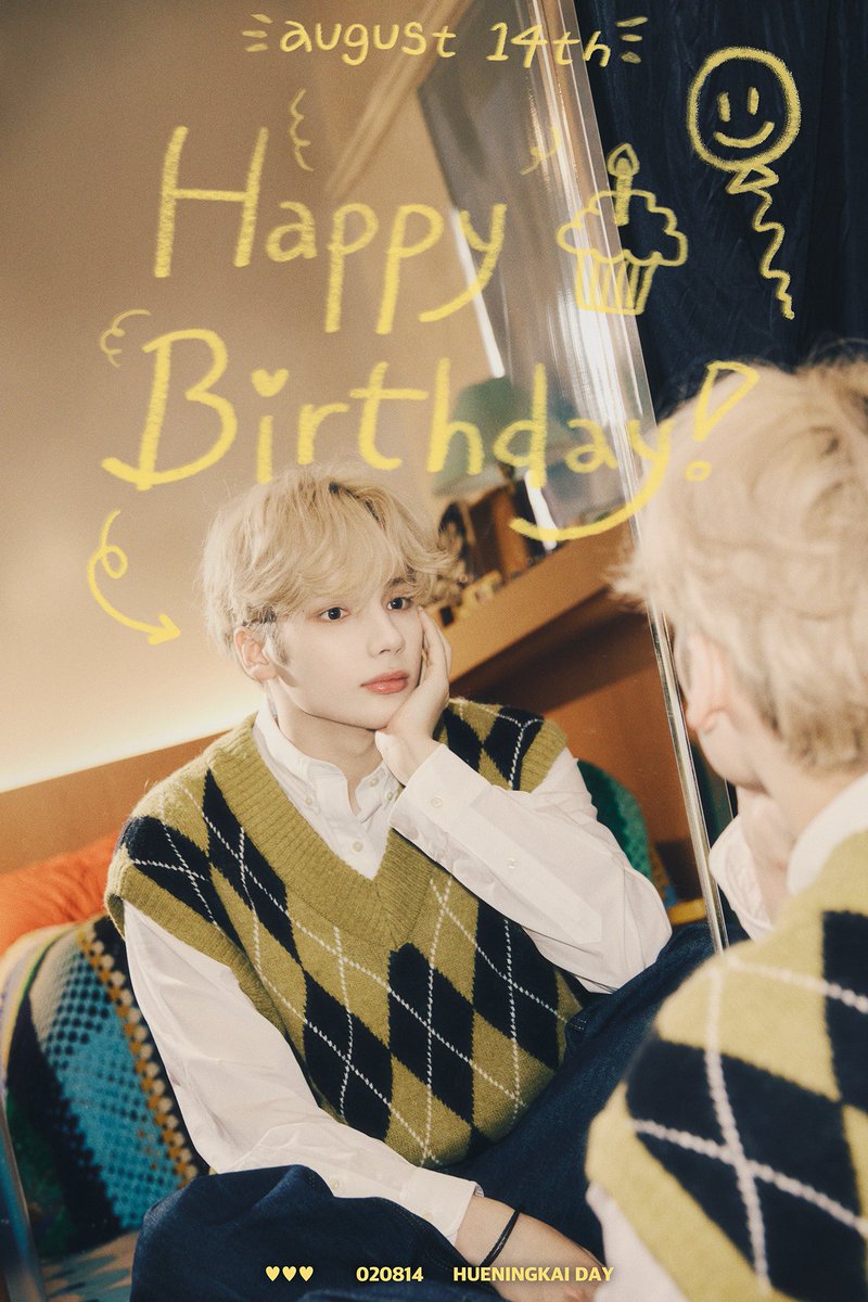 [#휴닝생일_txt]
🎸HAPPY BIRTHDAY🎸
8월 14일
귀여운 밴드부 막내 생일🎂

#아기락스타 #청량보이스 #휴닝이
#투모로우바이투게더 #TOMORROW_X_TOGETHER #TXT