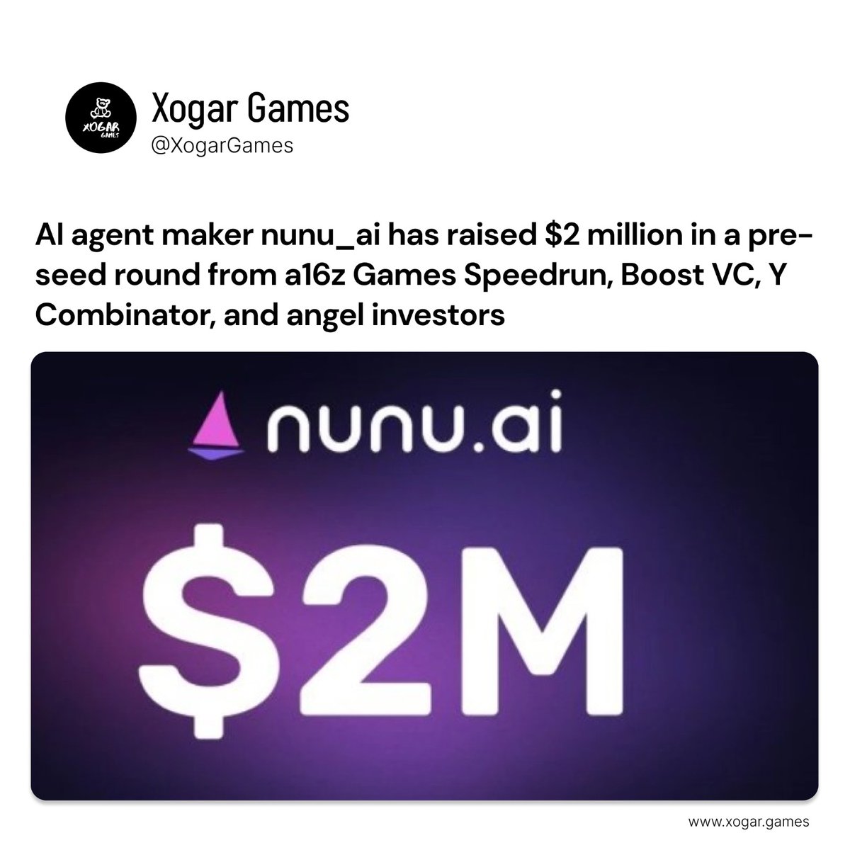 Xogar Games tweet media