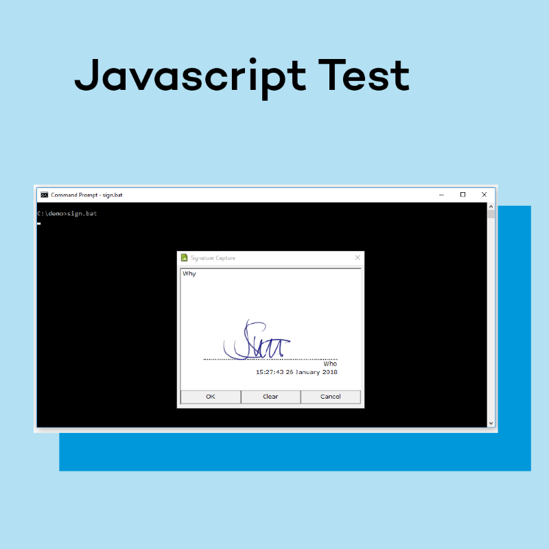 Wacomdevelopers's tweet photo. How to test signature capture? You can choose from 3 different methods to ensure your app works properly, providing a smooth user experience. Learn more about Capture Analyser, SignHere Test, and Javascript Test and start testing: