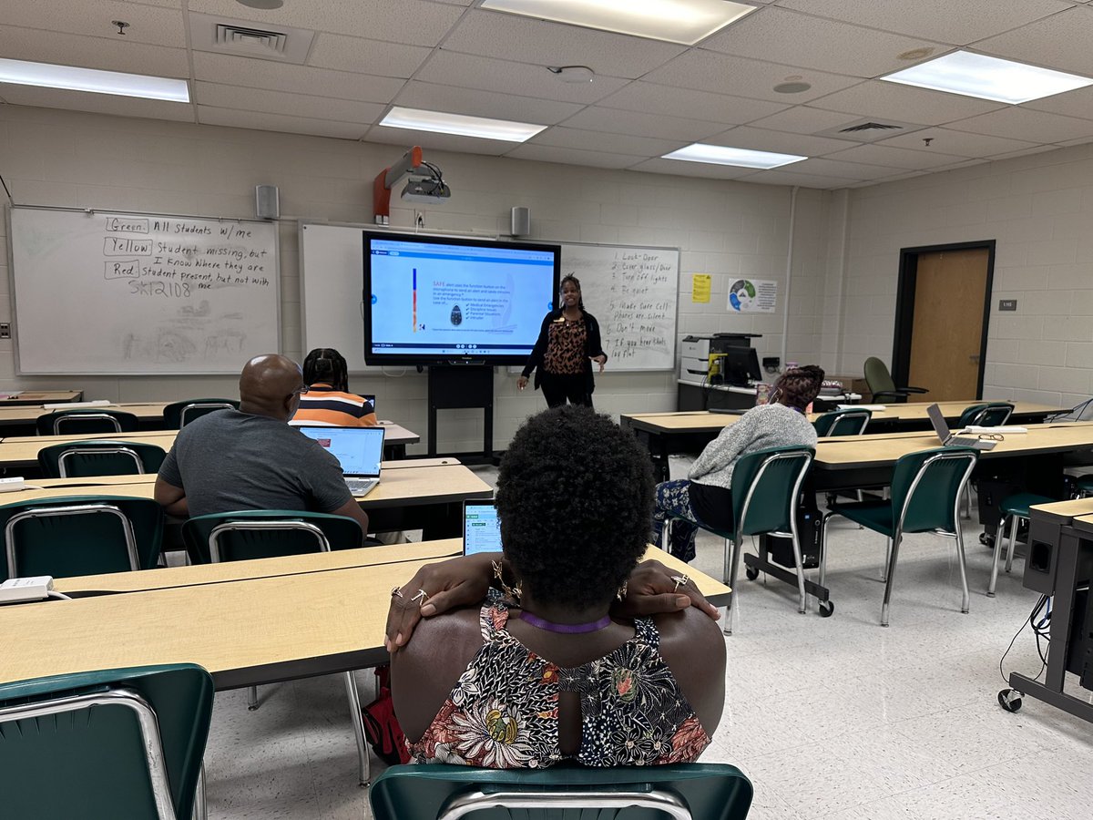 Had fantastic PL sessions yesterday <a href="/LibertyMiddleNC/">Liberty Middle School</a> on <a href="/AudioEnhancemnt/">Audio Enhancement</a> &amp; the SAFE system! 🎤✨ Teachers were able to schedule their recordings seamlessly, and I was thrilled to support them in setting up their <a href="/Canvas_by_Inst/">Canvas by Instructure</a> pages. 📚💻 #EdTech #NCSAchieves 🎓