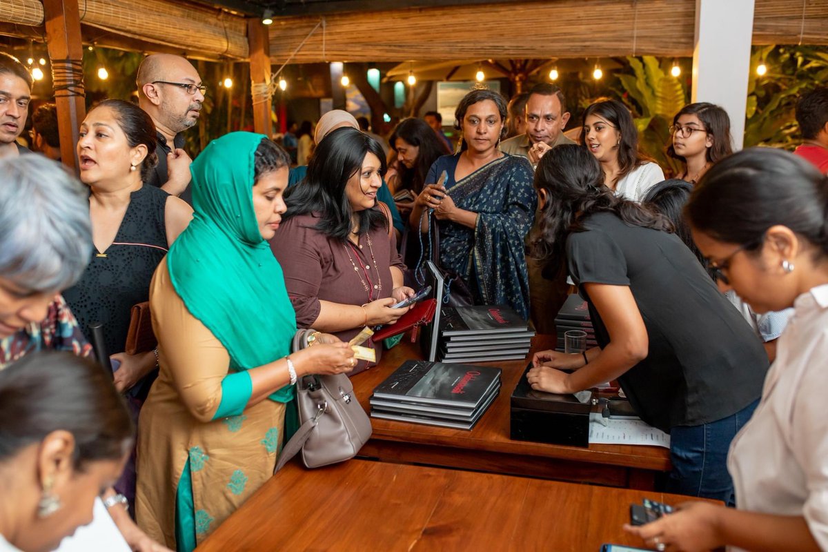 ashraffassoc's tweet photo. The book launch of #ODDAMAVADITheUntoldStory by Roshanara De Mel and David Blacker took place at Barefoot Garden Cafe on the 12th August 2024 at 6.00 pm. Produced by @ashraffassoc and published by @PhBooks 

#OddamavadiTheUntoldStory 
#Oddamavadi #Books #LKA https://t.co/zG4asE56Mp