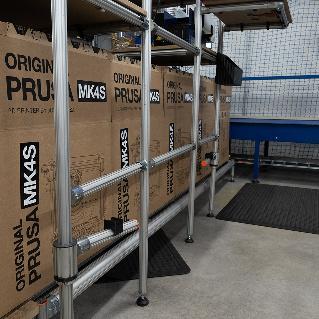 Yesterday, we launched the Original Prusa MK4S, ✨ and today we're already shipping both Kits and Assembled versions to our first customers! 🚀📦