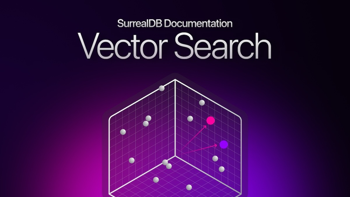 Vector search doesn't need to be complicated and overwhelming. Check out our reference guide to get started and discover the three options you can use to perform a #vectorsearch in our multi-model database. 👉 sdb.li/4cj95Mu