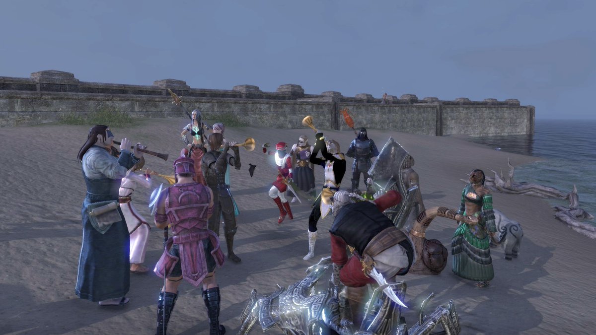 Travel_lizard_3's tweet image. 花火大会はじまる前からすごい賑わいだ～！　#ESO_jp
#PC版