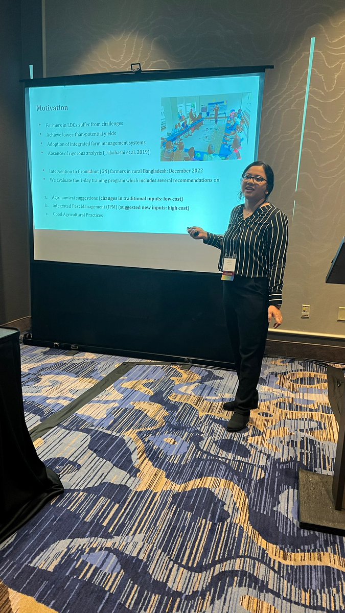 Twelve doctoral students take the global stage! 🌏
The Department of Agricultural and Applied Economics proudly provides students with experiential learning opportunities and enhances their global visibility. #VTagecon #ResearchWithImpact 🔗news.vt.edu/articles/2024/…