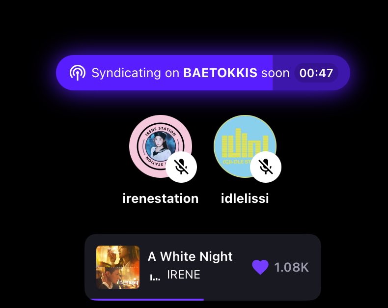 i_DLEStation's tweet photo. 🎶🎶D2  #IRENExGIDLE 
🎶 Streaming Collaboration 

🎧IRENE ~ A White Night 

📻 https://t.co/2a6kJmNEoB

Let’s have lots of fun 🫶
#레드벨벳 #RedVelvet #아이린 #IRENE
#여자아이들 #GIDLE @G_I_DLE @RVsmtown https://t.co/oANKZKzZam