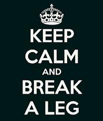 Happy Audition Week, #NHSTheatre! 🎭 Break all kinds of legs this week!