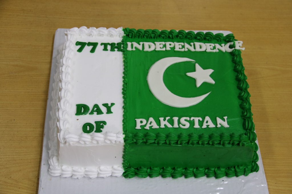 Celebrating the 77th Independence Day at the UNDP Sub-Office in Quetta with #UNWomen and #UNODC! Proud to unite for a brighter Balochistan. 🇵🇰 #IndependenceDay