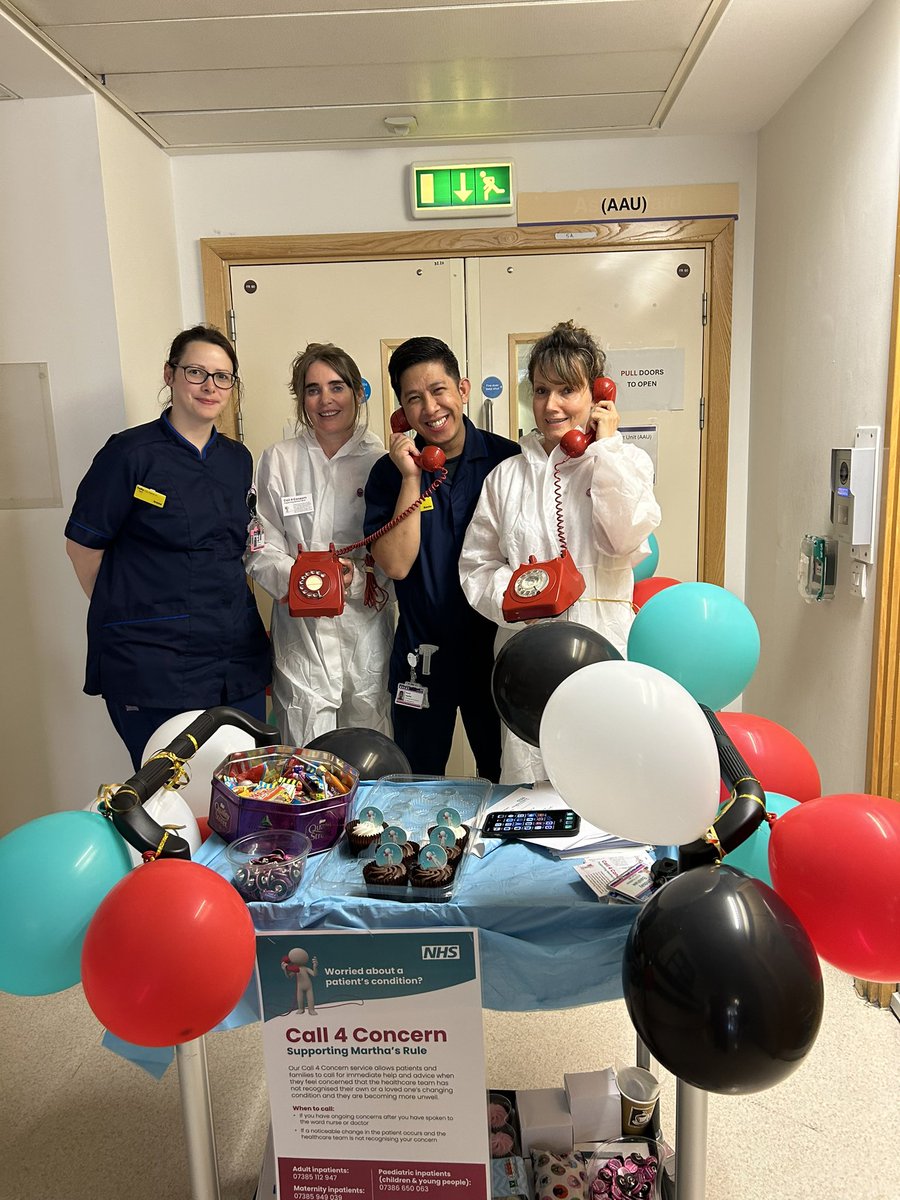 Kingston Critical Care Outreach Team (@ccot_kingston) on Twitter photo <a href="/CCOT_Kingston/">Kingston Critical Care Outreach Team</a> relaunching C4C supporting Marthas Rule at Kingston Hospital NHS Foundation Trust. <a href="/CCOT_Kingston/">Kingston Critical Care Outreach Team</a> relaunching C4C supporting Marthas Rule at Kingston Hospital NHS Foundation Trust.
