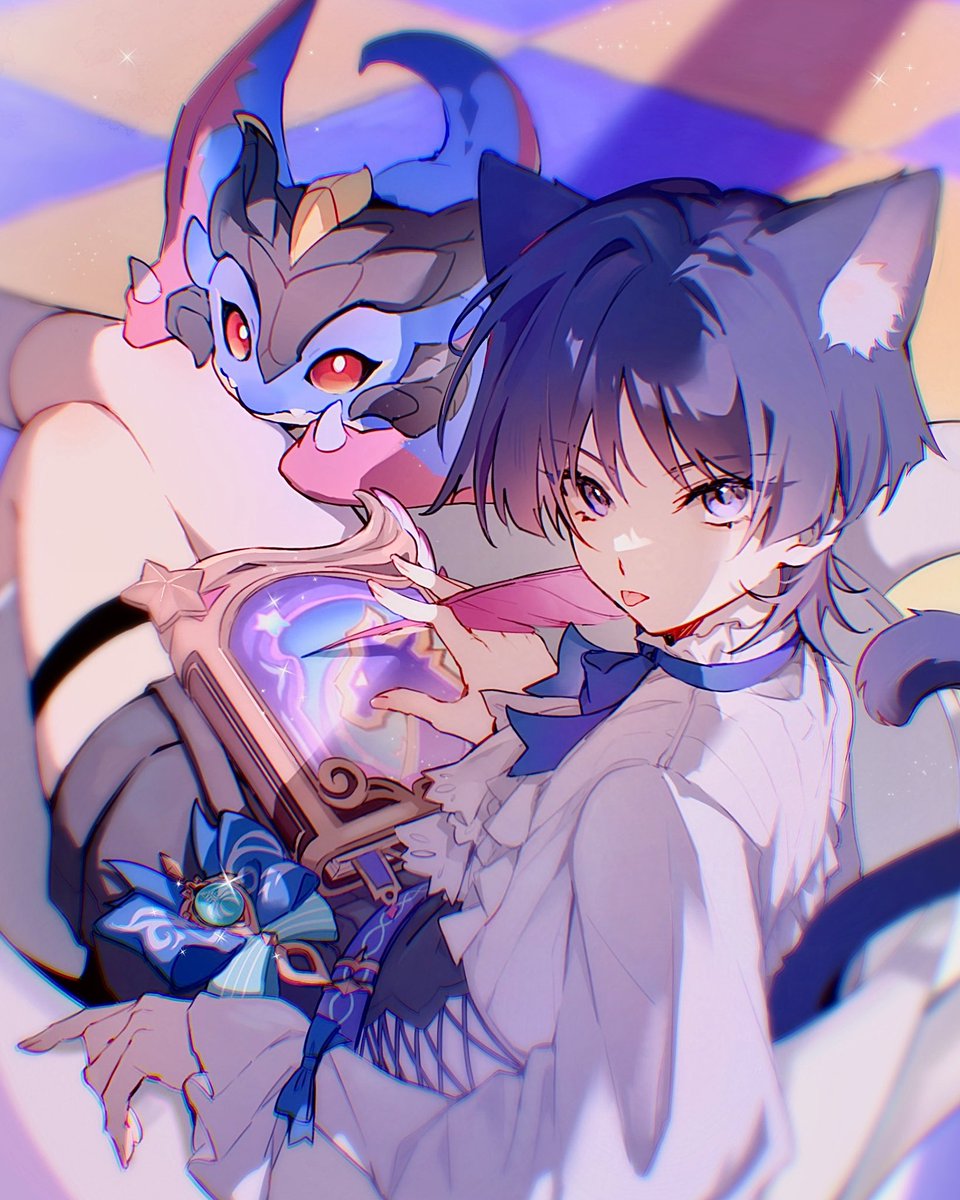 w02_14's tweet photo. 小貓跟他的童話故事

#原神 #GenshinImpact
#wanderer https://t.co/tyXM7jFszO