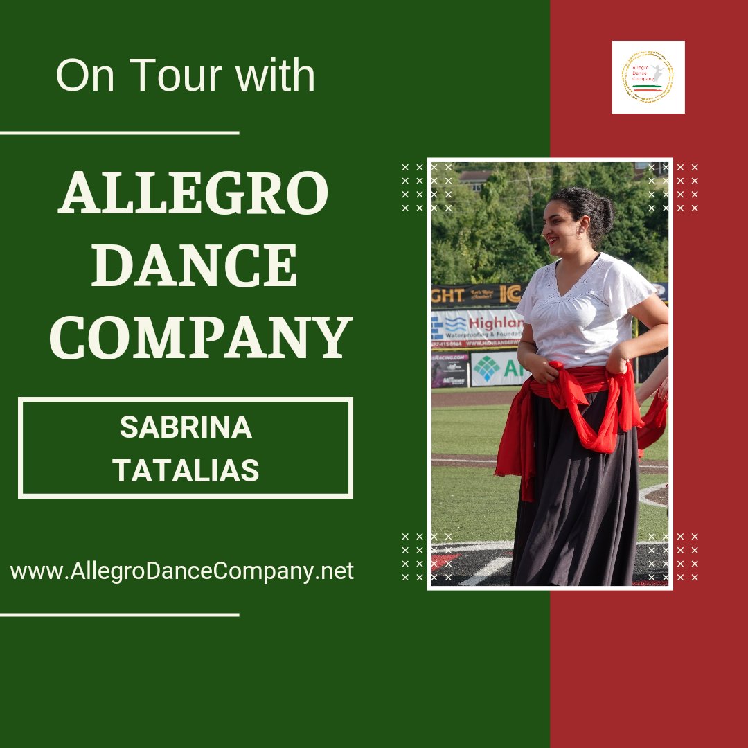 AllegroDance's tweet photo. On tour with Allegro Dance Company ๐ https://t.co/2dZo51JbqD #Italianculture #savingitaliandance #italiandance #allegro1994 https://t.co/vw0dzc5GeC