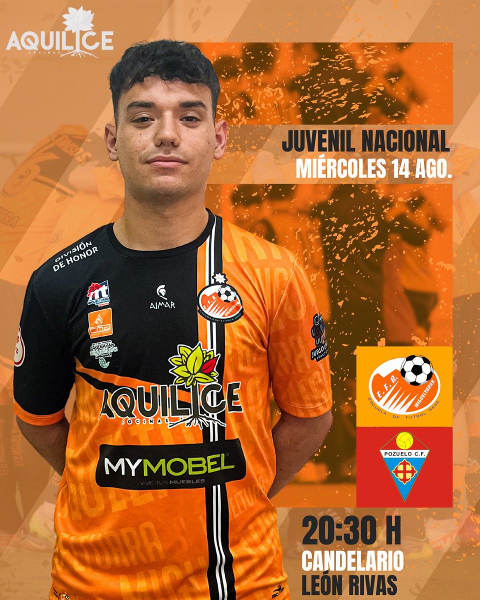 JUVENIL NACIONAL - POZUELO C.F

Primera prueba para nuestro juvenil. Recibimos en casa  al Pozuelo C.F que jugará en primera autonómica esta temporada. 

Miércoles 14 a las 20:30 en el Candelario León Rivas

¡Os esperamos! 🧡