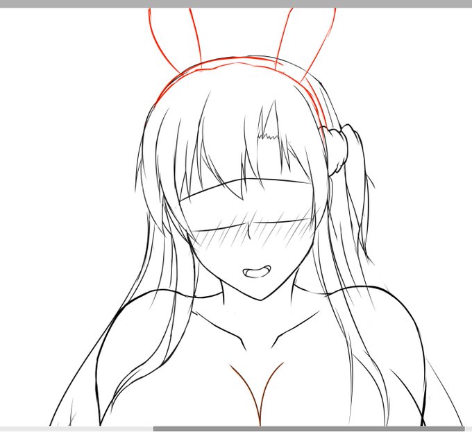 ここ最近は複数シーンの線画ばっかり進めていたので単独シーンであまり進んでいなかったシーンをカキカキしてましたんご〆(‾・ω・‾)b