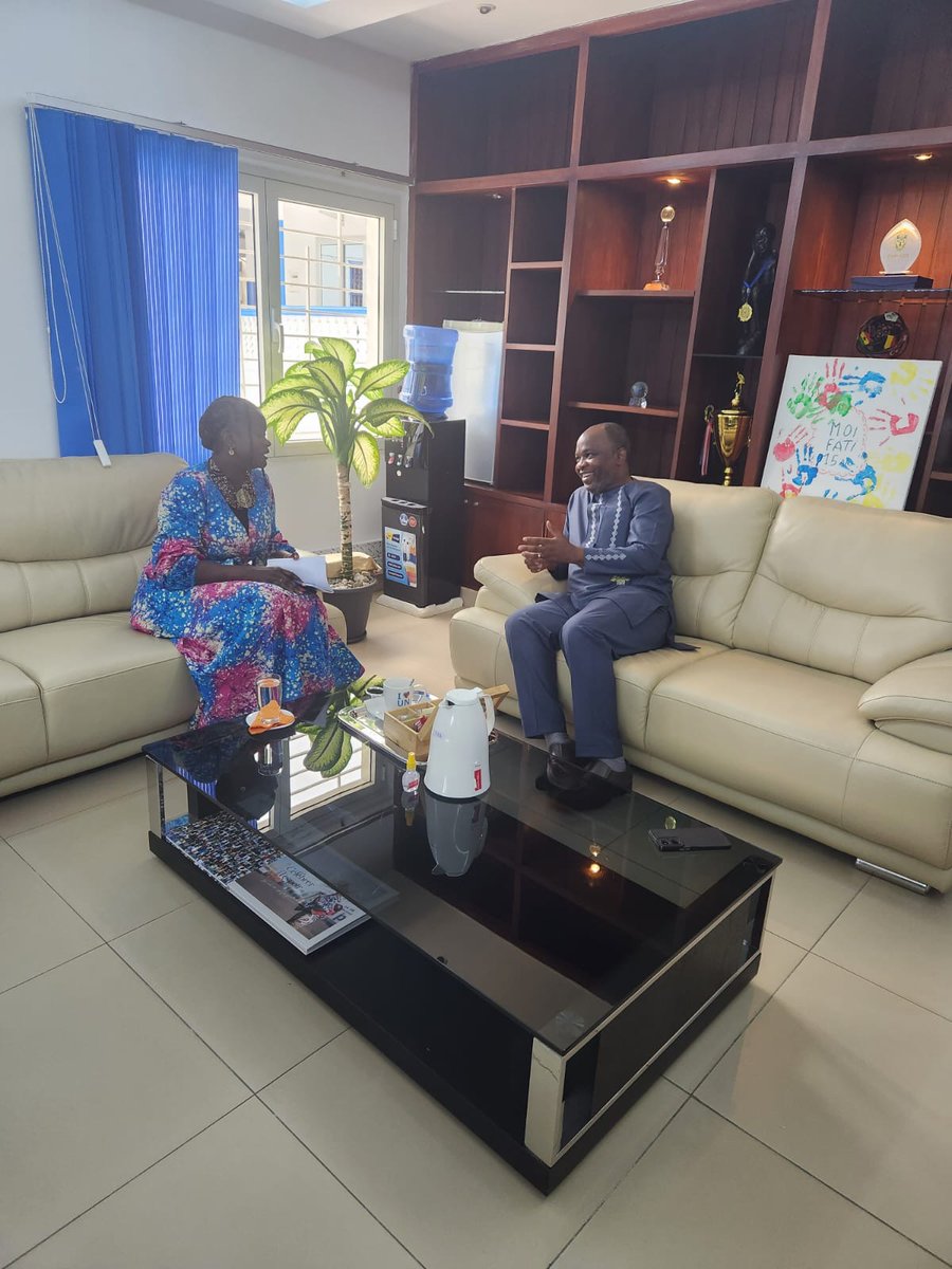Maxime Houinato (@mhouinato) on Twitter photo It was a pleasure meeting Benin's new UN RC Aminatou Sar. We discussed the country's progress in Gender Equality and the government's request to see UN Women represented. This was a follow-up to a March 24 meeting in NY between Benin's VP <a href="/MCTalata/">Mariam Chabi Talata</a> and <a href="/unwomenchief/">Sima Bahous</a> Sima Bahous It was a pleasure meeting Benin's new UN RC Aminatou Sar. We discussed the country's progress in Gender Equality and the government's request to see UN Women represented. This was a follow-up to a March 24 meeting in NY between Benin's VP <a href="/MCTalata/">Mariam Chabi Talata</a> and <a href="/unwomenchief/">Sima Bahous</a> Sima Bahous