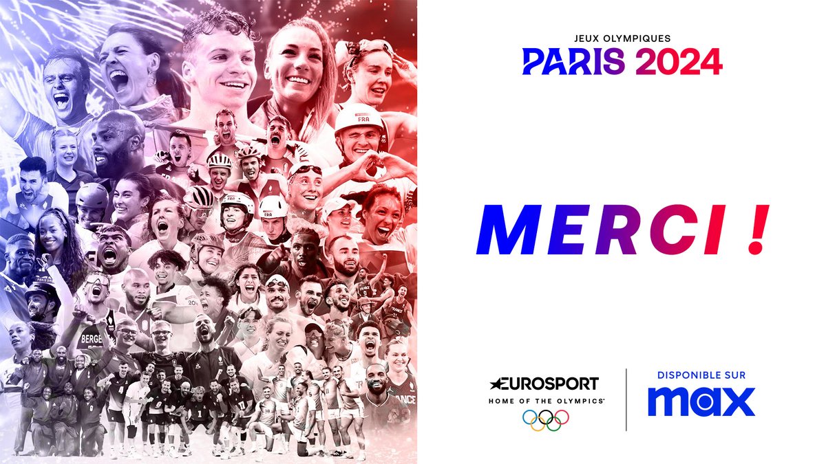 🤩 Jeux Olympiques : des audiences record en streaming et à la télévision pour <a href="/WBDsports/">Warner Bros. Discovery Sports Europe</a> ! 

🎉 7 milliards de minutes vues en streaming sur Max
🎉 Le dimanche 4 août, Warner Bros. Discovery a battu un record en Europe avec 600 millions de vues en une seule journée
🎉 Un nombre