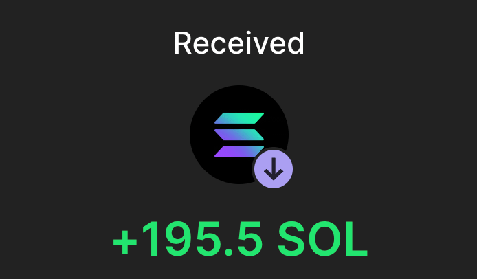 DeFiTracer's tweet image. Received this on my private wallet...

sent from Binance, but support couldn't return it

Don't wanna keep it, so decided to giveaway to you

Like, rt and drop your $SOL address, gl 👾